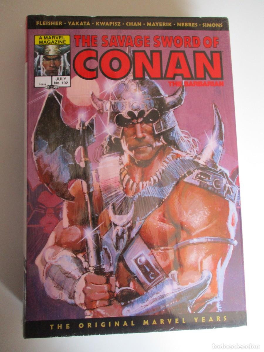 C&oacute;mics: ESPADA SALVAJE DE CONAN VOLUMEN 8 C&Oacute;MICS ORIGINALES ~ Marvel Omnibus-NUEVO&rdquo;SELLADO&rdquo;