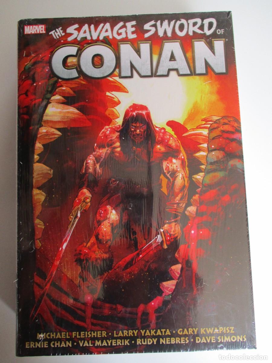 C&oacute;mics: Savage Sword of Conan: the Original Marvel Years Omnibus #8 (Marvel Comics 2022)-NUEVO