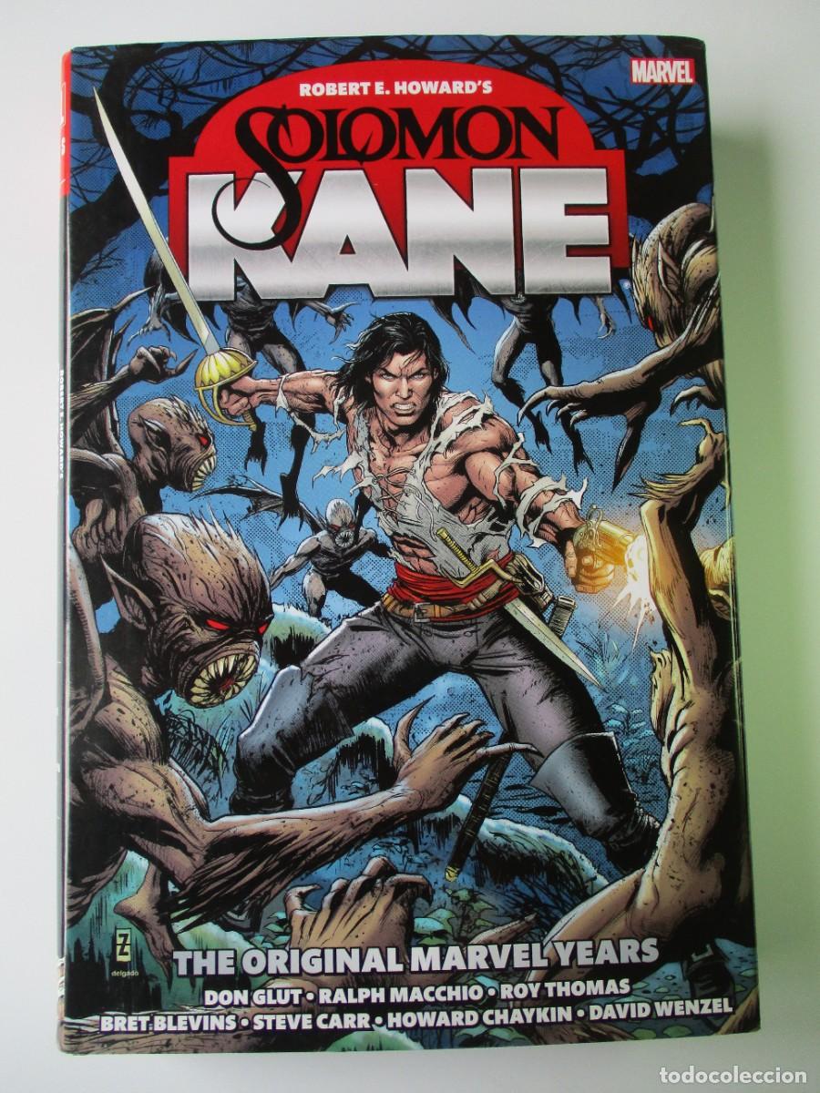 C&oacute;mics: Solomon Kane The Original Marvel Years Omnibus HC Robert E Howard tapa dura 2020