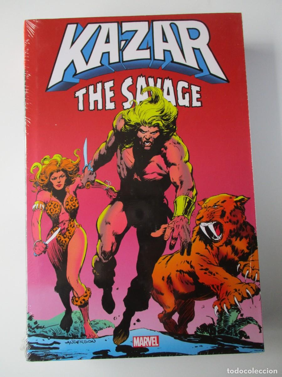 C&oacute;mics: KAZAR THE SAVAGE OMNIBUS by Bruce Jones Hardback Self Help Business-NUEVO&rdquo;SELLADO&rdquo;