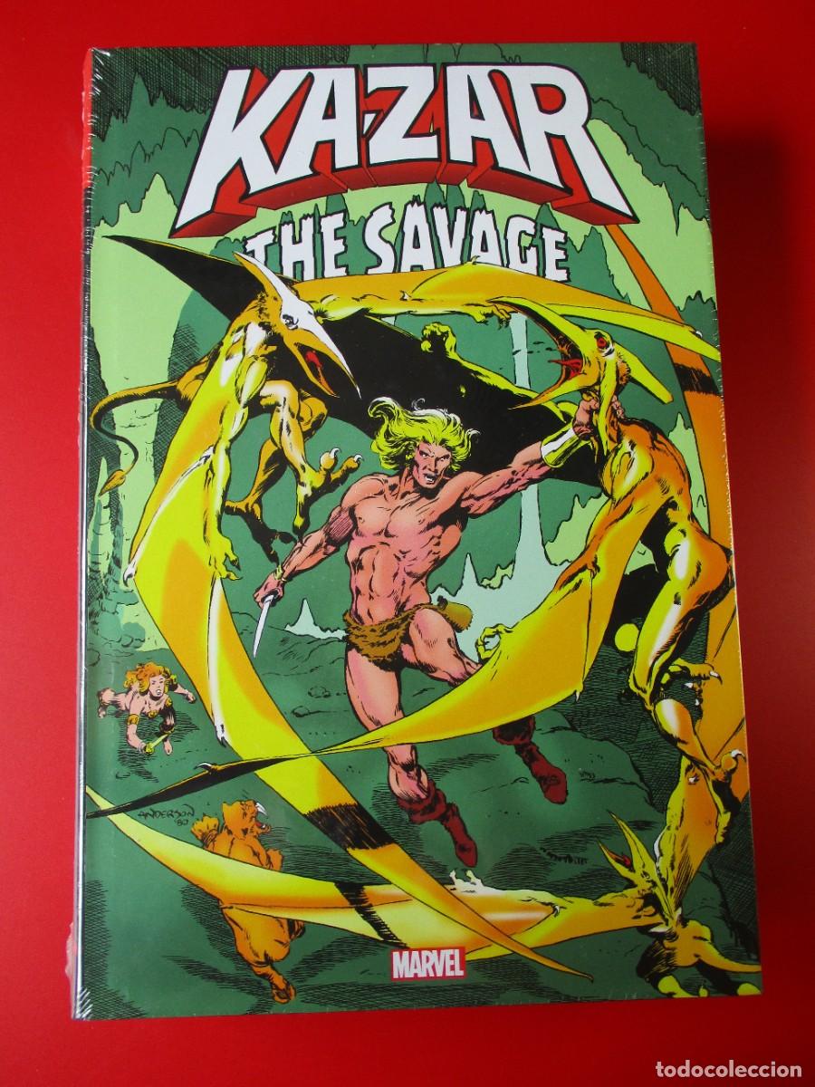 C&oacute;mics: Kazar Ka-zar The Savage Omnibus - Anderson Action DM Variant (#83) New Sealed