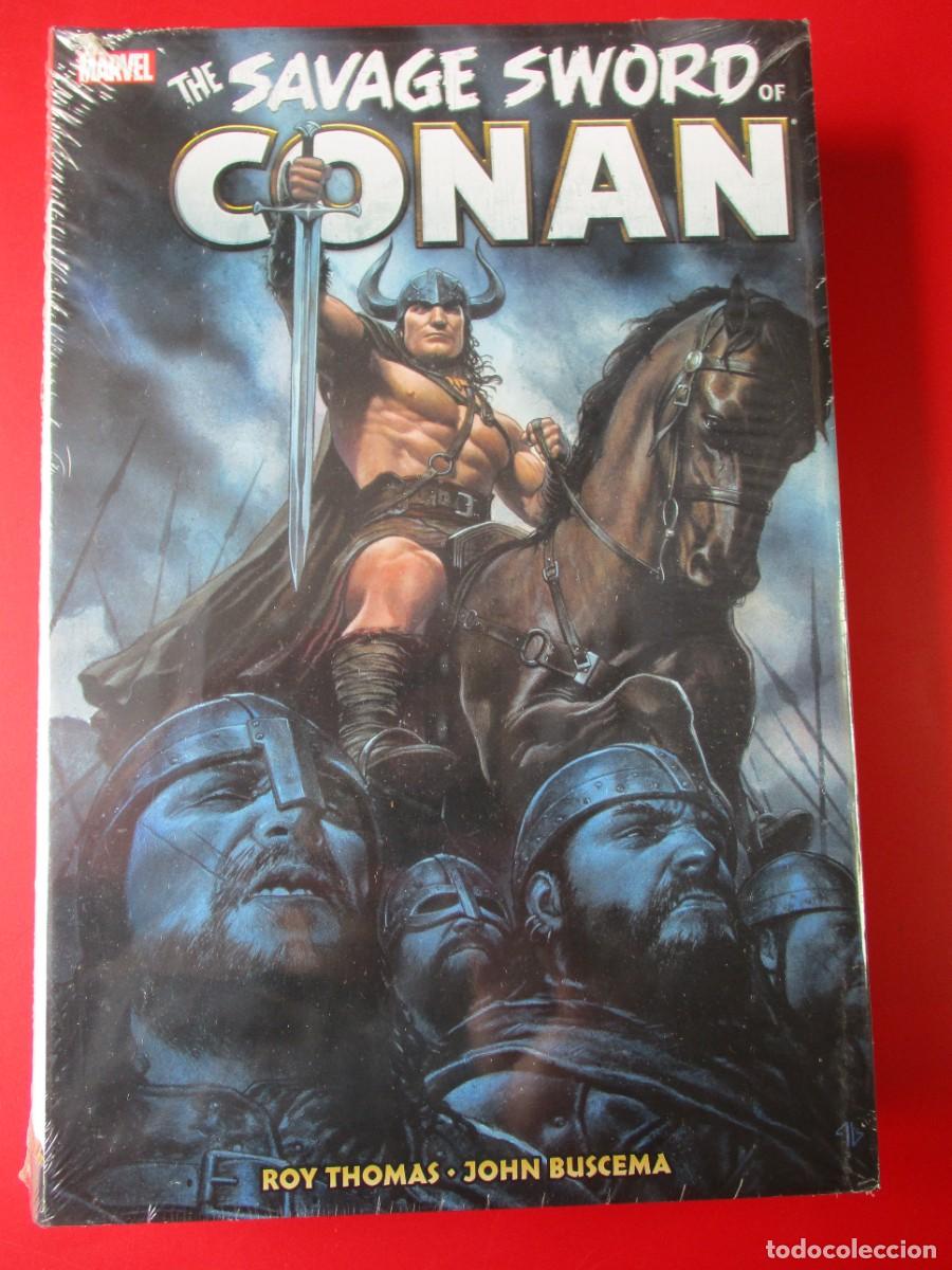 C&oacute;mics: The Savage Sword of Conan Original Marvel Years Omnibus Volume 4 - NEW &rdquo;SELLADO&rdquo;