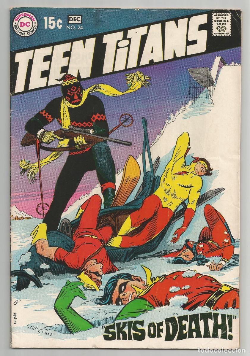 C&oacute;mics: TEEN TITANS #24 FN(6.0), DC COMICS 1969
