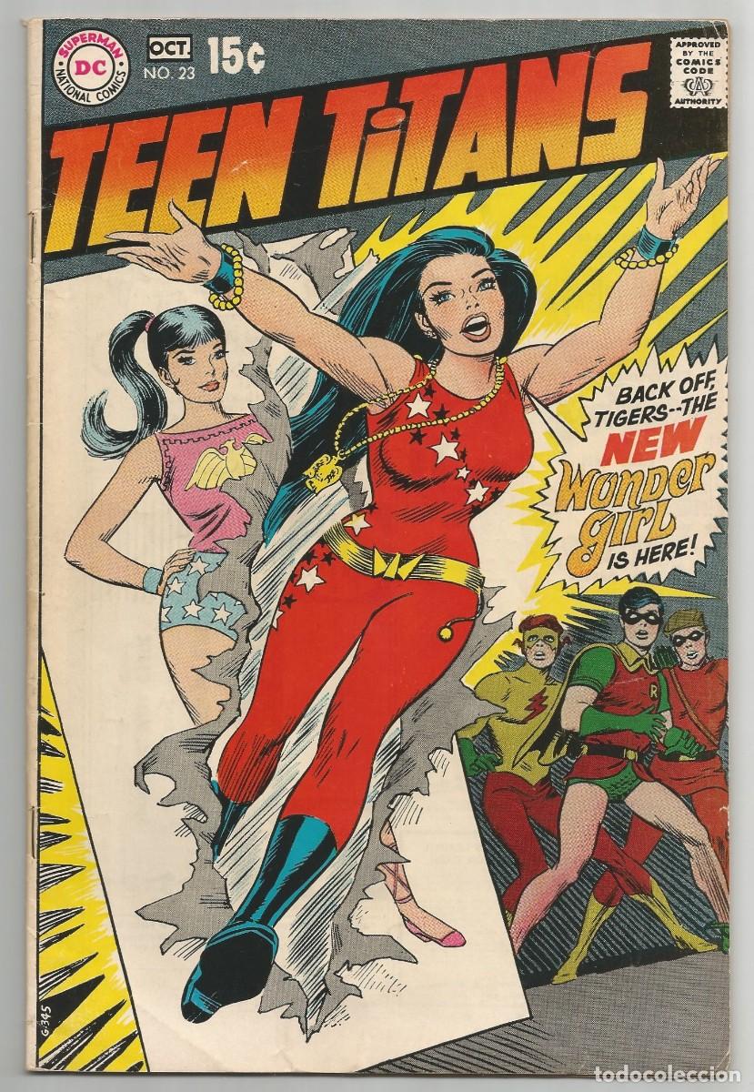 C&oacute;mics: TEEN TITANS #23 FN(6.0), DC COMICS 1969