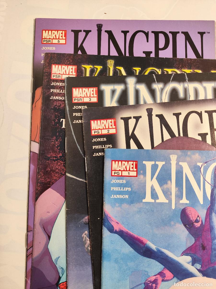C&oacute;mics: Kingpin Thug &ndash; 1 , 2 , 3 , 4 y 5 &ndash; Marvel Comics USA 2003 - Foto 2