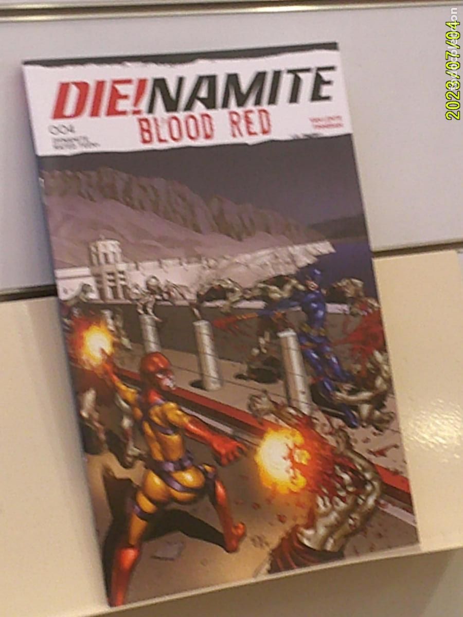 C&oacute;mics: DIENAMITE BLOOD RED N&ordm; 4 2025 - DYNAMITE EN INGLES