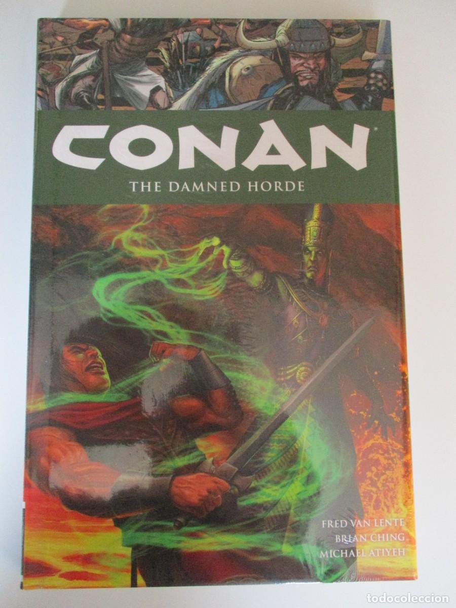 C&oacute;mics: C&oacute;mics de Conan Vol 18 The Damned Horde 2015 Van Lente Ching Dark Horse tapa dura