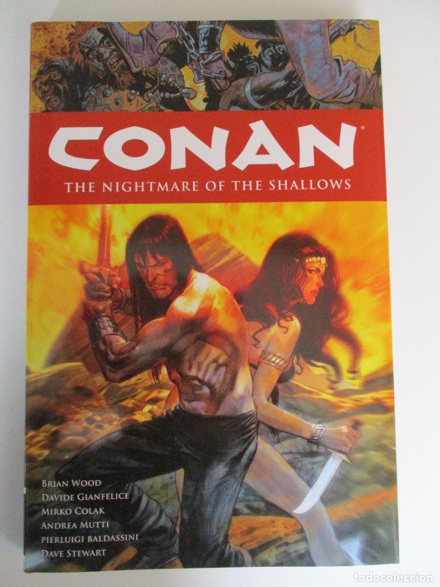 C&oacute;mics: CONAN VOLUMEN 15: LA PESADILLA DE LAS AGUAS POCO PROFUNDAS HC por Brian Wood y Dave Marshall