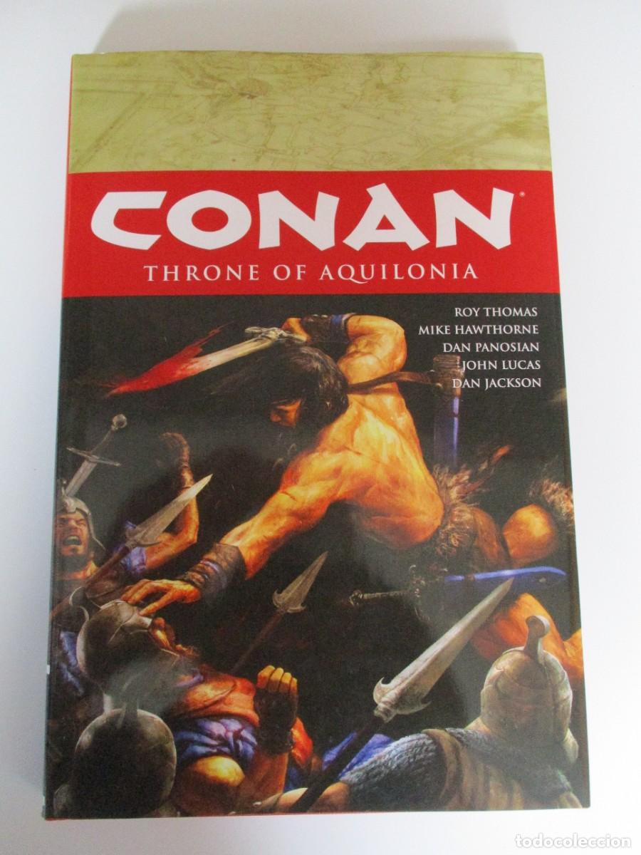 C&oacute;mics: Conan Volume 12: Throne Of Aquilonia Roy Thomas Dark Horse Comics Graphic Novel Imagen 2 de 2 Conan