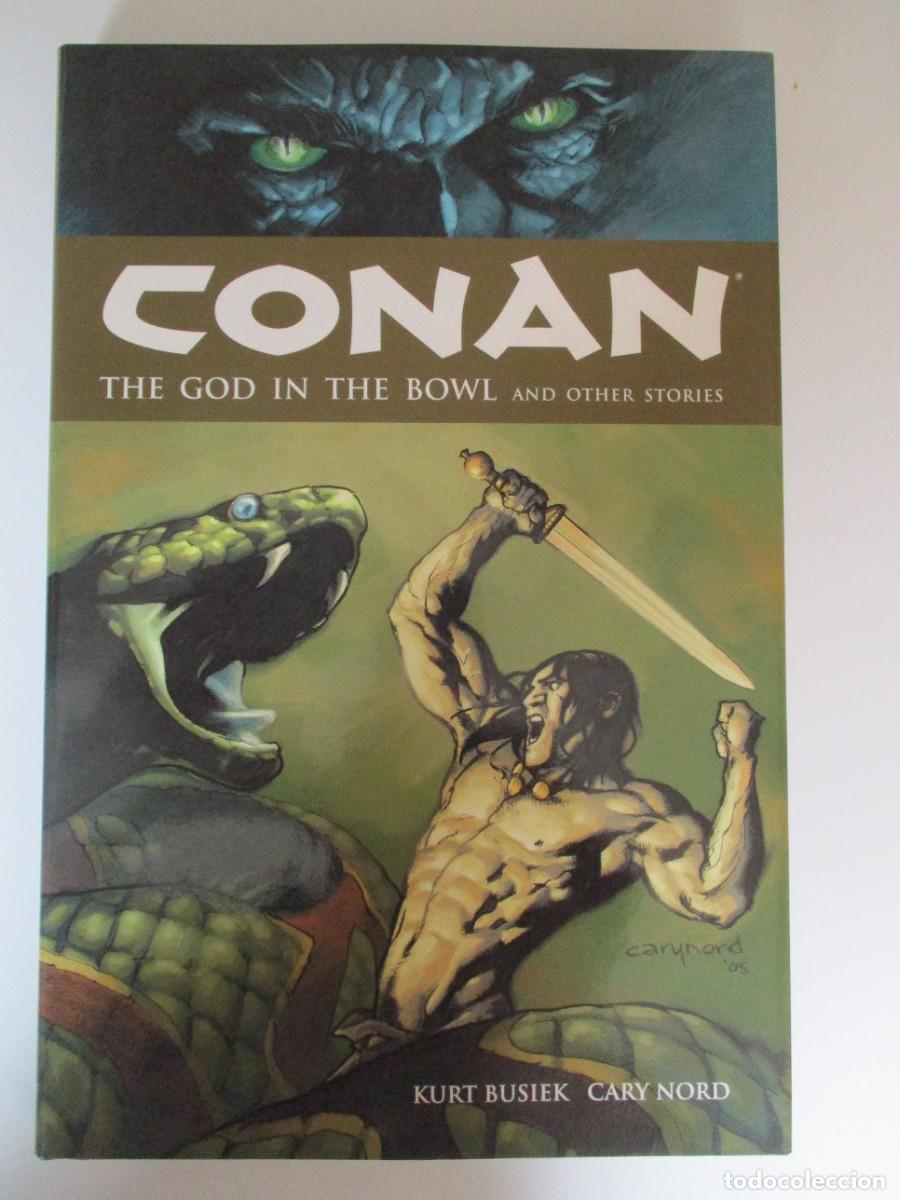 C&oacute;mics: Dark Horse CONAN Volume 2 God in the Bowl and Other Storie Busiek RARE HARDCOVER