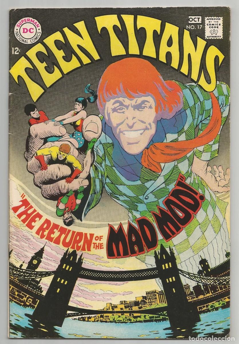 C&oacute;mics: TEEN TITANS #17 FN+(6.5), DC COMICS 1968