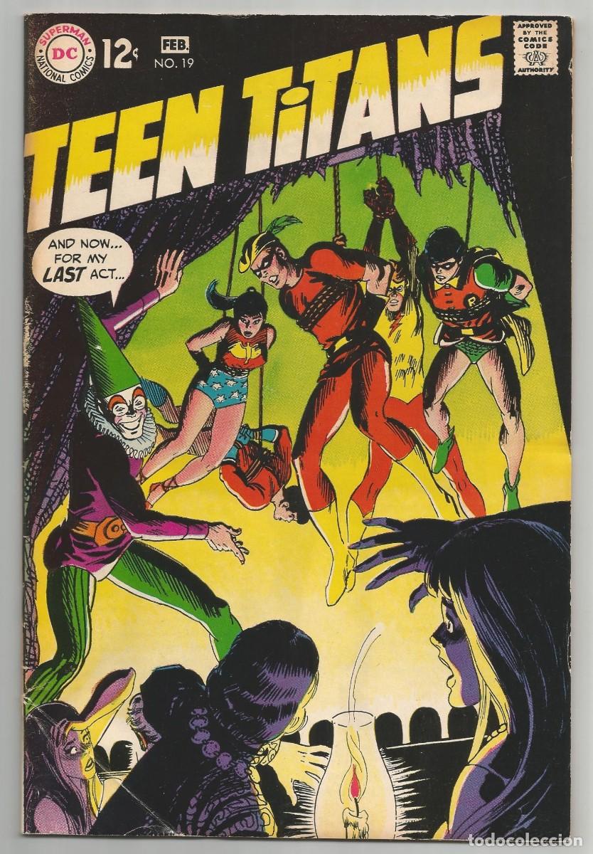 C&oacute;mics: TEEN TITANS #19 FN(6.0), DC COMICS 1969