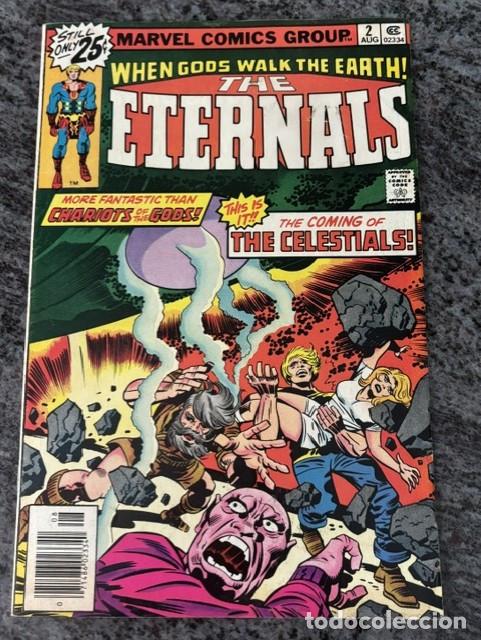 C&oacute;mics: THE ETERNALS N&ordm; 2 (AGOSTO 1976). MUY BUEN ESTADO. ORIGINAL MARVEL. JACK KIRBY.