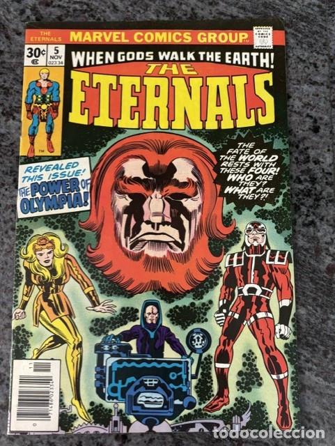 C&oacute;mics: THE ETERNALS N&ordm; 3 (NOVIEMBRE 1976). EXCELENTE ESTADO. ORIGINAL MARVEL. JACK KIRBY.