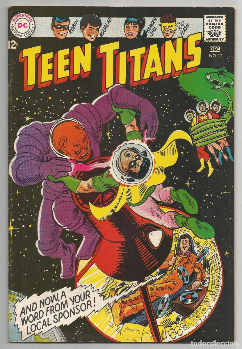 C&oacute;mics: TEEN TITANS #12 FN+(6.5), DC COMICS 1967