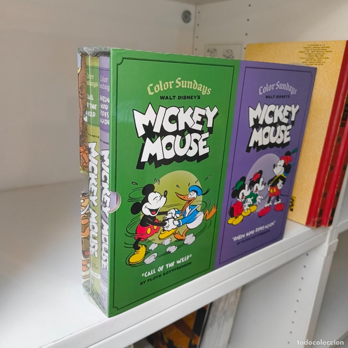 C&oacute;mics: Mickey Mouse Color Sundays &ndash; Gift Box Set &ndash; Floyd Gottfredson