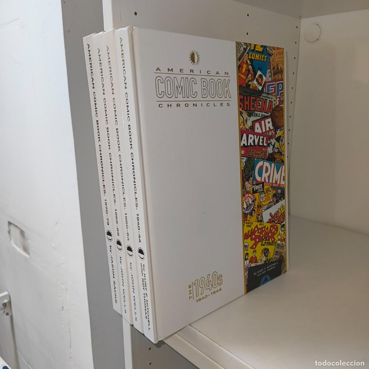 C&oacute;mics: American Comic Book Chronicles &ndash; 4 tomos &ndash; TwoMorrows