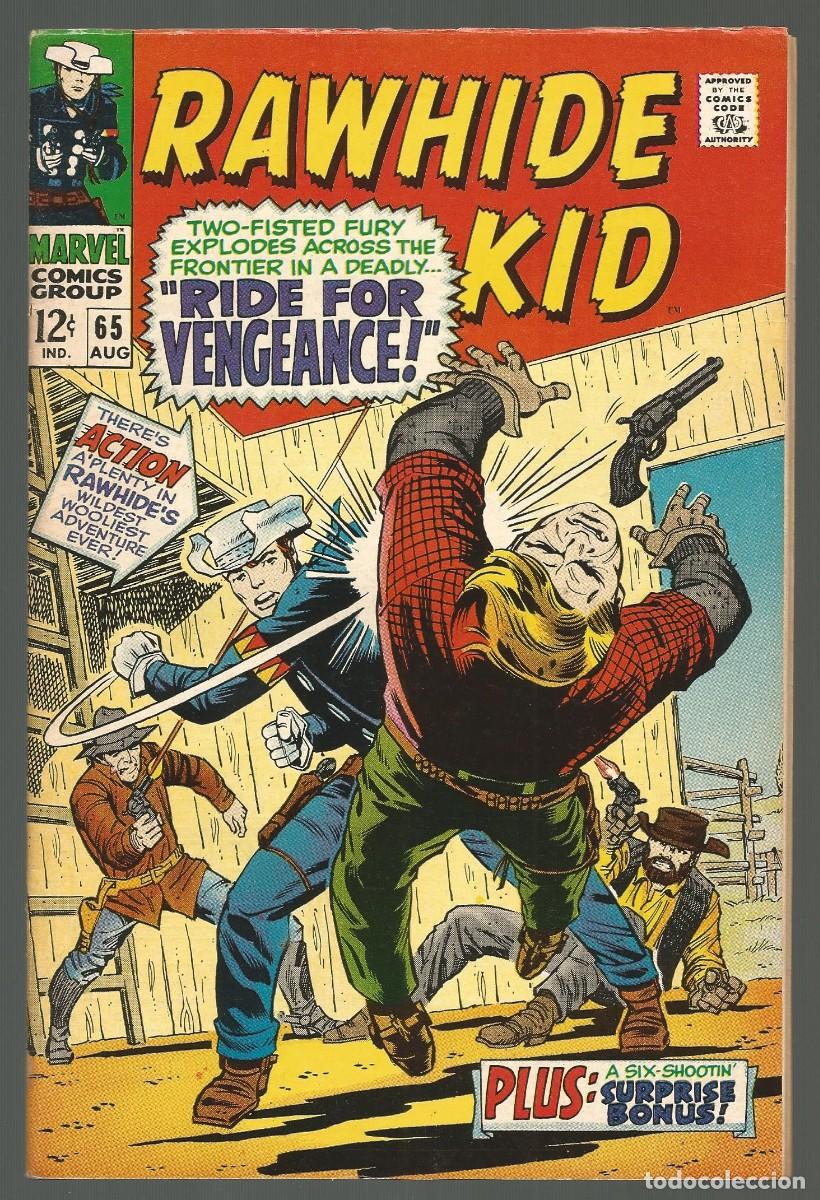 C&oacute;mics: RAWHIDE KID #65 FN/VF(7.0), MARVEL COMICS 1968 - Foto 1