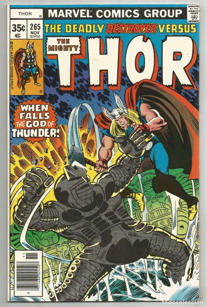 C&oacute;mics: MIGHTY THOR #265 VF/NM(9.0), MARVEL COMICS 1977