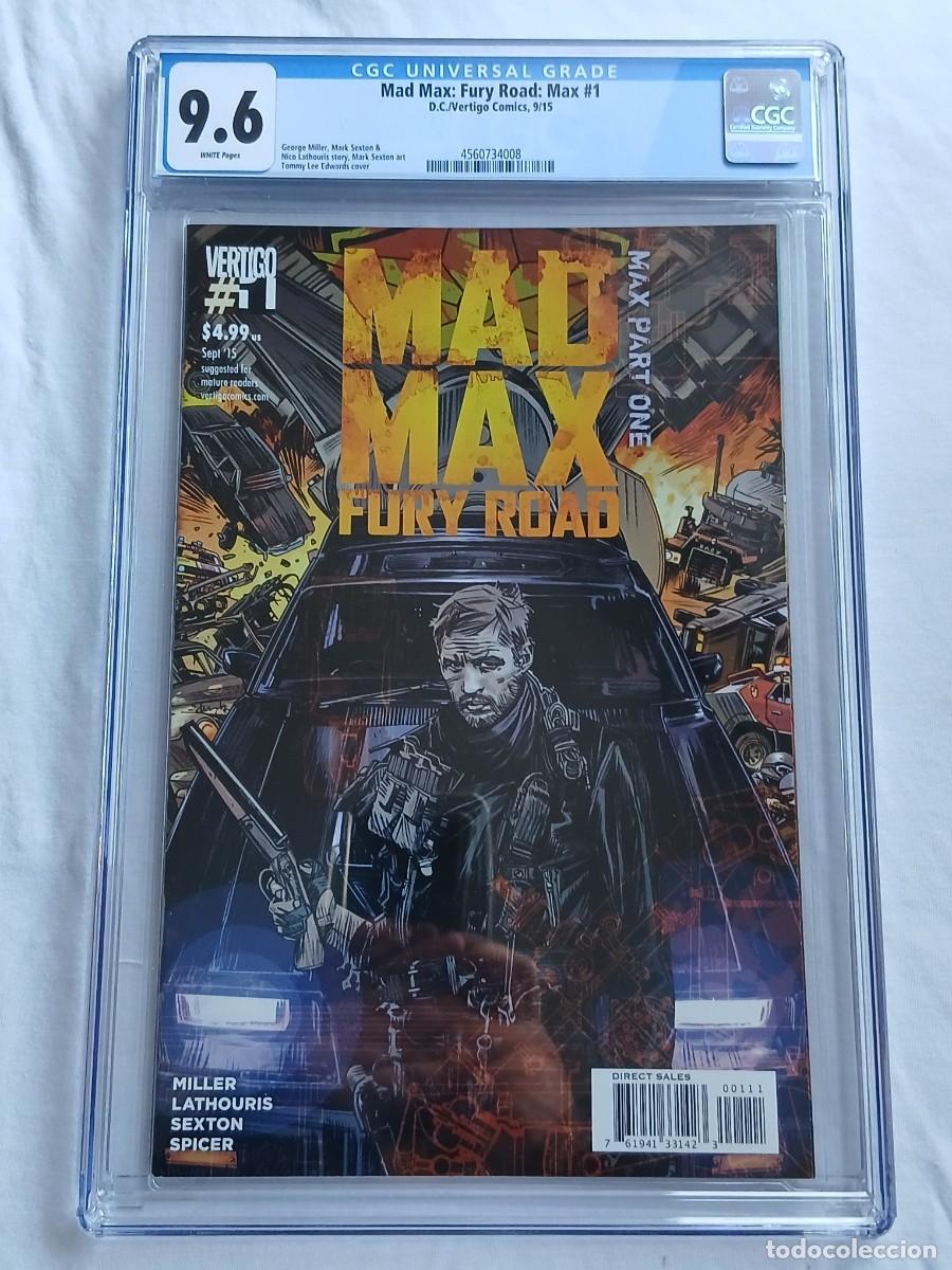 C&oacute;mics: Mad Max:Fury Road:Max#1 CGC 9.6