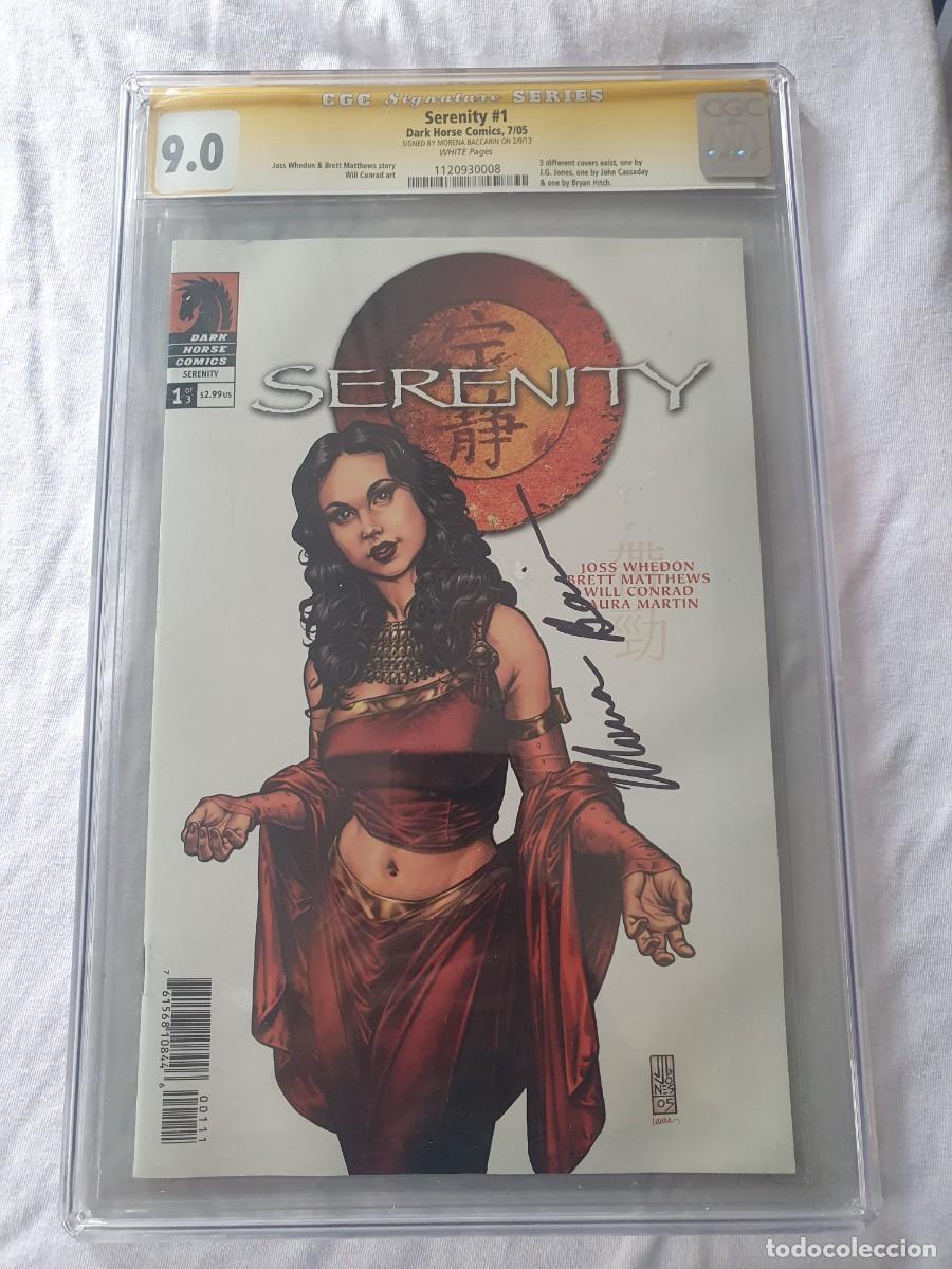 C&oacute;mics: Serenity#1 CBCS 9.0 Signed by Morena Baccarin