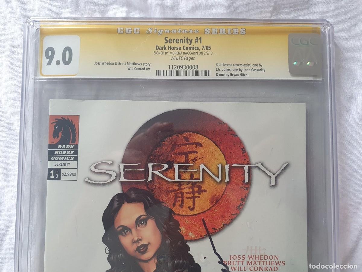 C&oacute;mics: Serenity#1 CBCS 9.0 Signed by Morena Baccarin - Foto 2