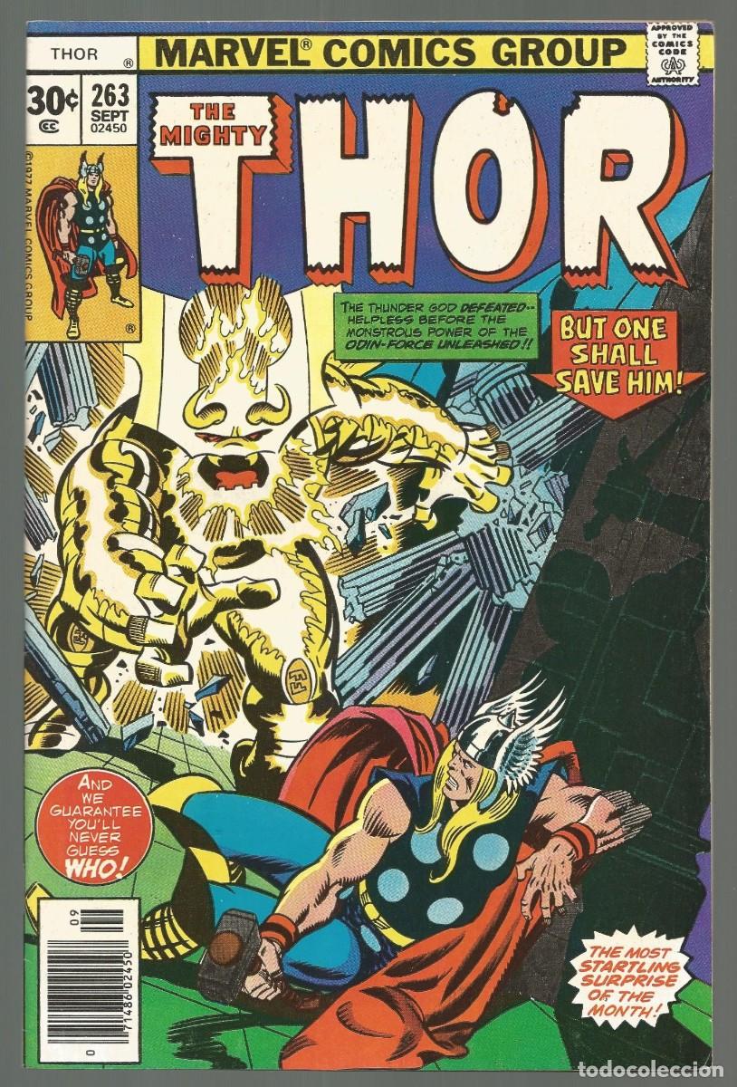 C&oacute;mics: MIGHTY THOR #263 VF/NM(9.0), MARVEL COMICS 1977