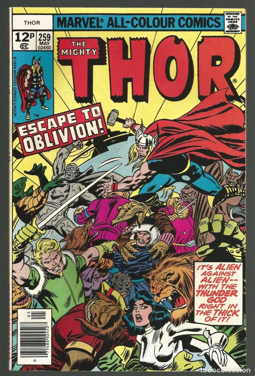 C&oacute;mics: MIGHTY THOR #259 VF(8.0), MARVEL COMICS 1977 - Foto 1