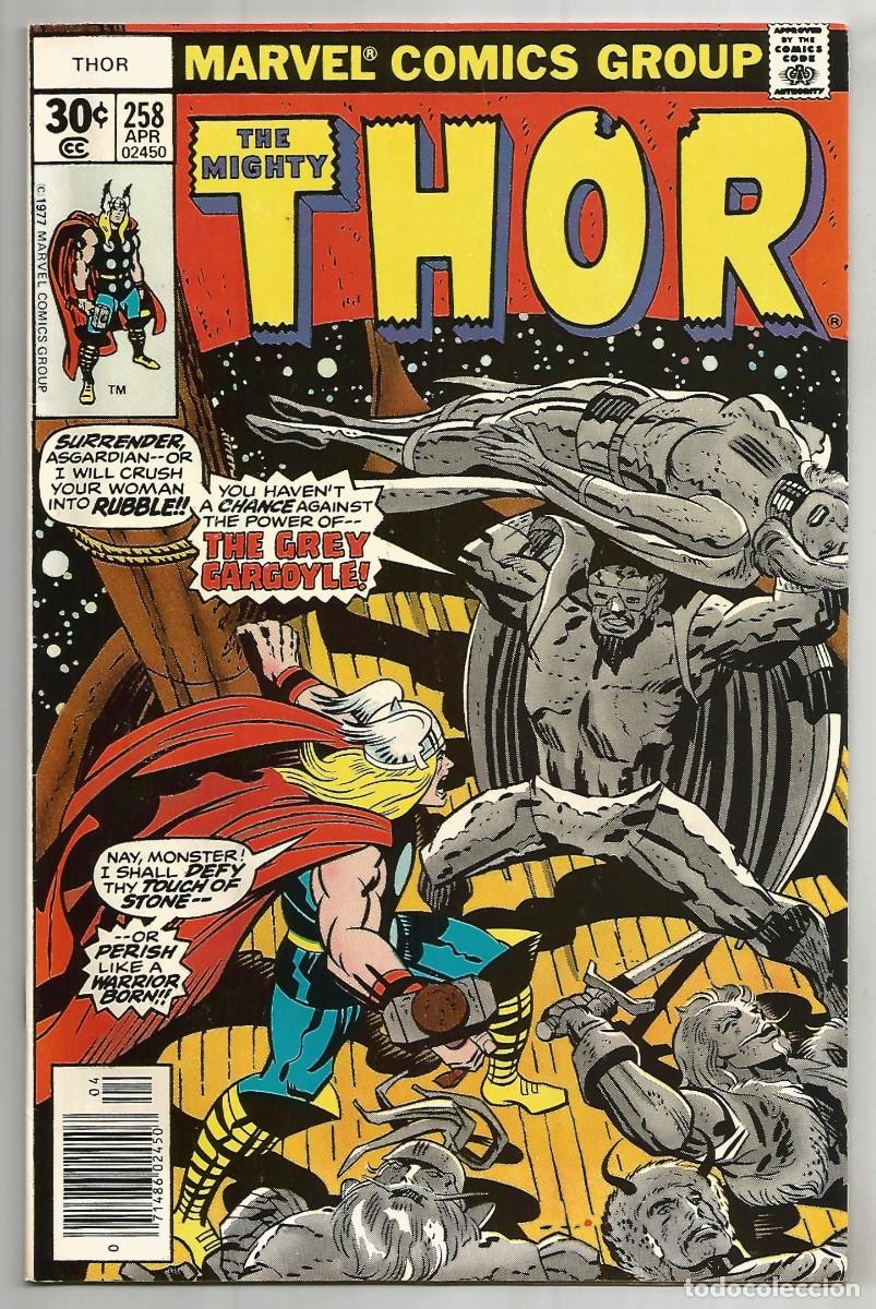 C&oacute;mics: MIGHTY THOR #258 VF/NM(9.0), MARVEL COMICS 1977