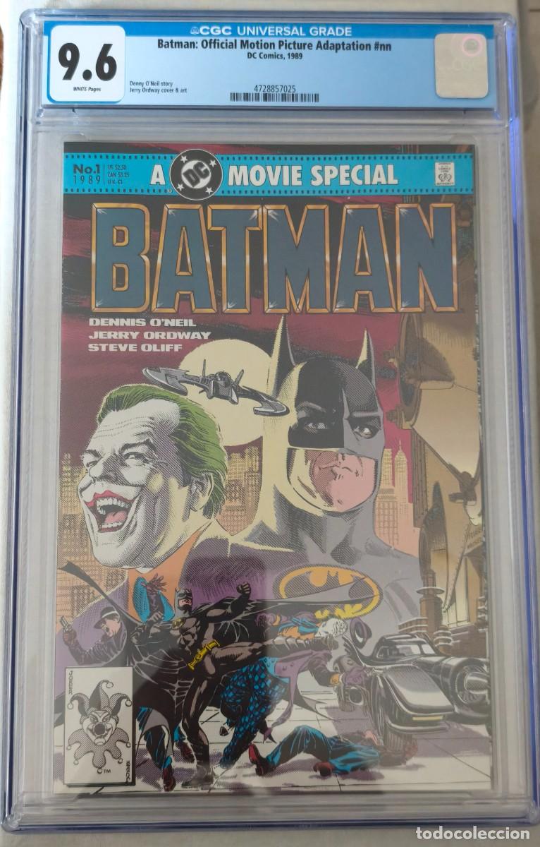 C&oacute;mics: Batman:Official motion Picture Adaptation#nn CGC 9.6