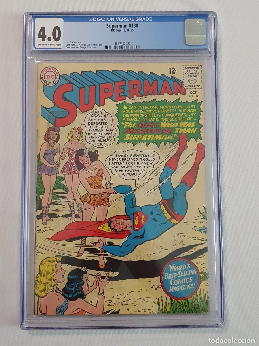 C&oacute;mics: Superman#180 cgc 4.0