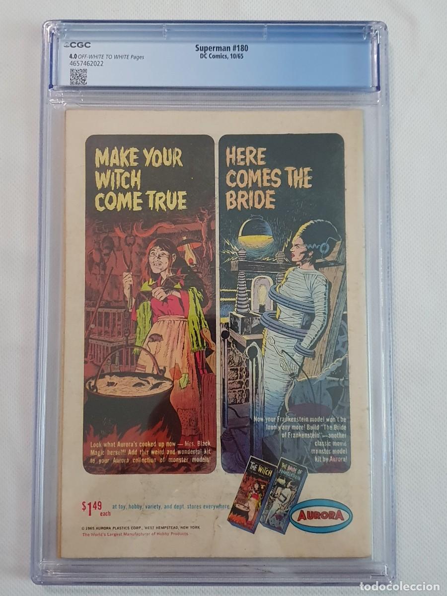 C&oacute;mics: Superman#180 cgc 4.0 - Foto 3