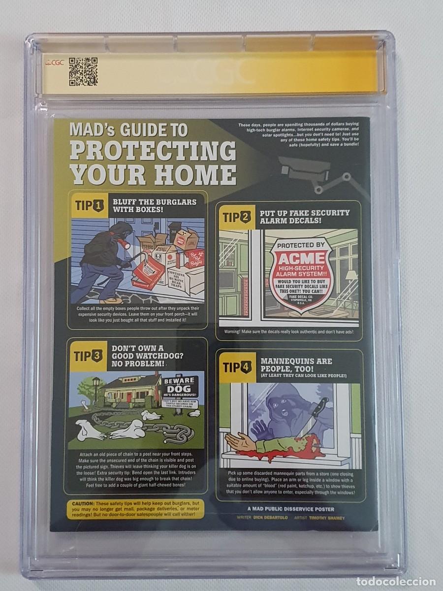 C&oacute;mics: Mad#1 CGC 8.5 Signed & Sketch Bill Morrison - Foto 4