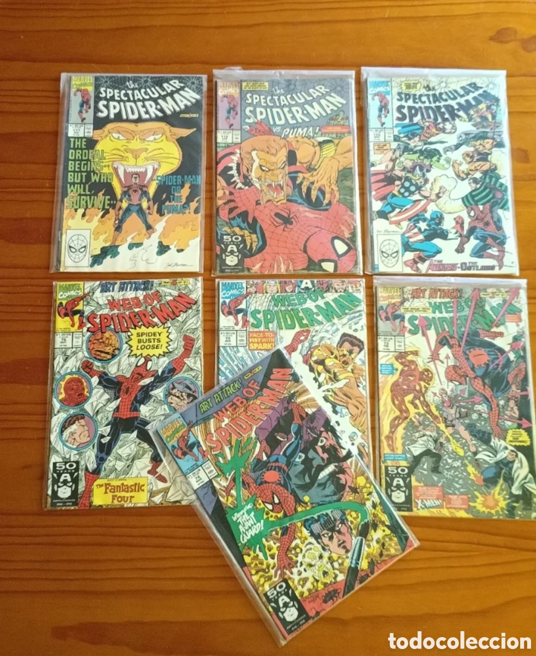 C&oacute;mics: Lote c&oacute;mics edici&oacute;n USA Spiderman - Foto 1