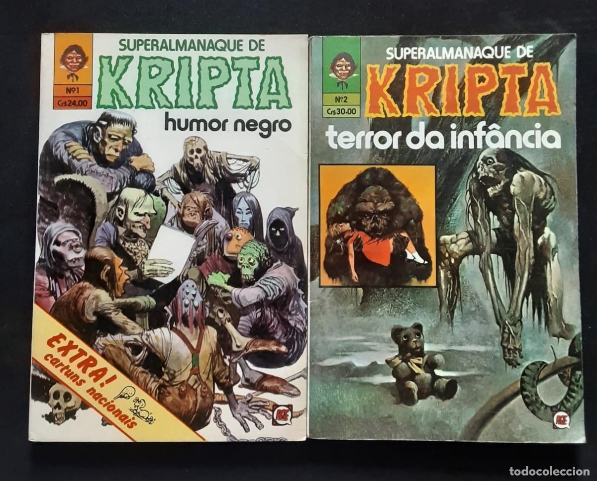 C&oacute;mics: KRIPTA SUPERALMANAQUE # RGE 1980 # COLECCION # J SEVERIN / J ORTIZ / L BERMEJO / A NI&Ntilde;O / F IBA&Ntilde;EZ