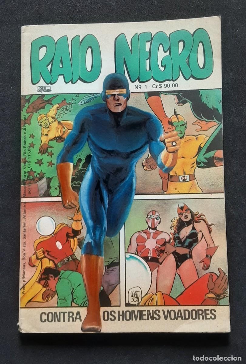 C&oacute;mics: RAIO NEGRO # GRAFIPAR 1966 # NUMERO 1 # GEDEONE / AKIMOTO / ETC