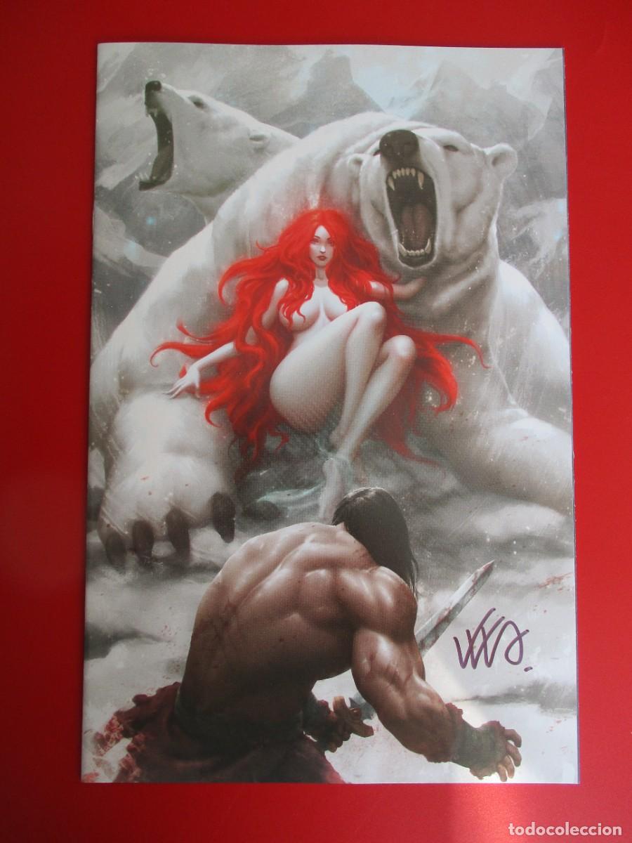 C&oacute;mics: CIMMERIAN: THE FROST GIANT'S DAUGHTER #1 (2020)LIM VIRGIN EDITION NM/M