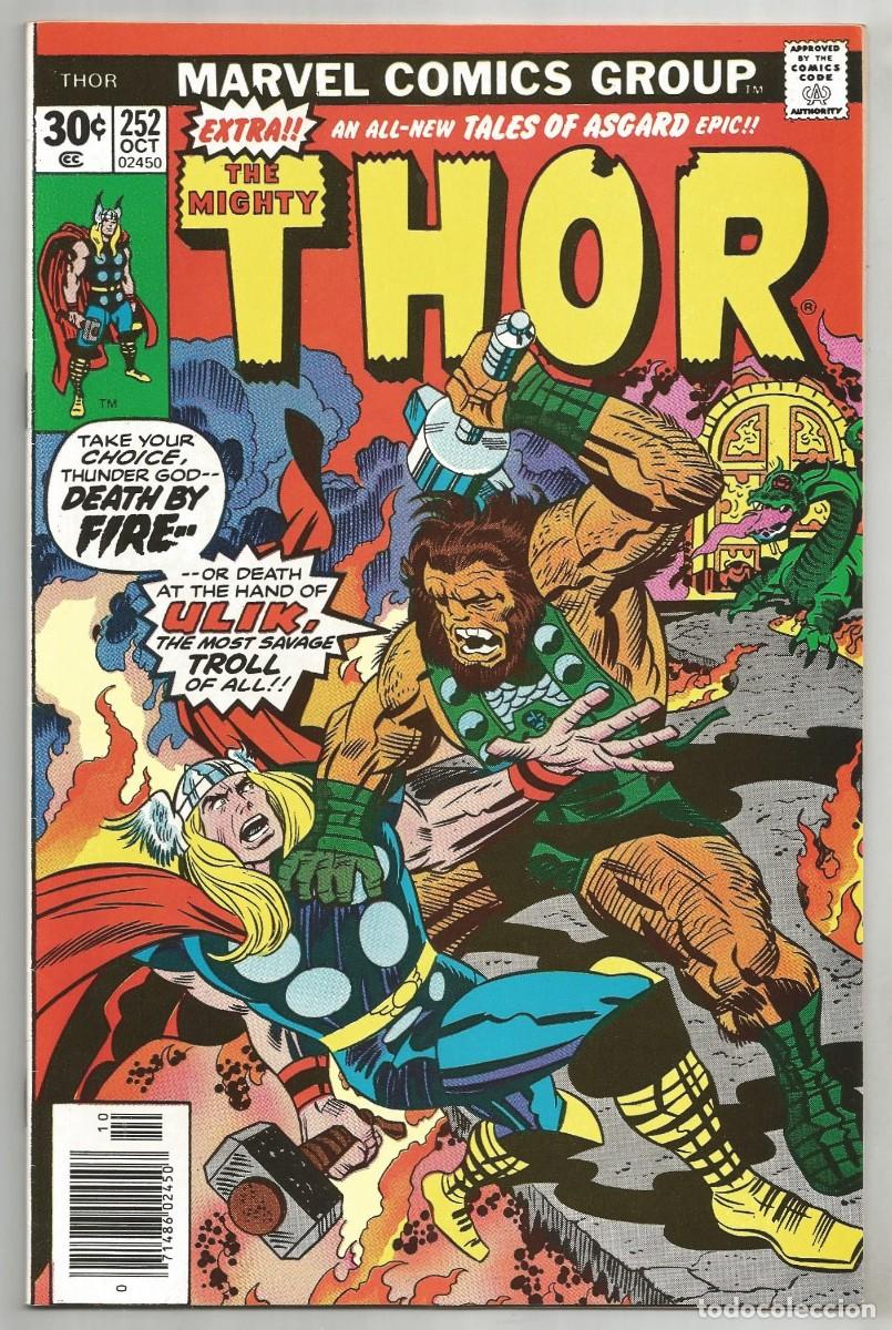 C&oacute;mics: MIGHTY THOR #252 VF/NM(9.0), MARVEL COMICS 1976 - Foto 1