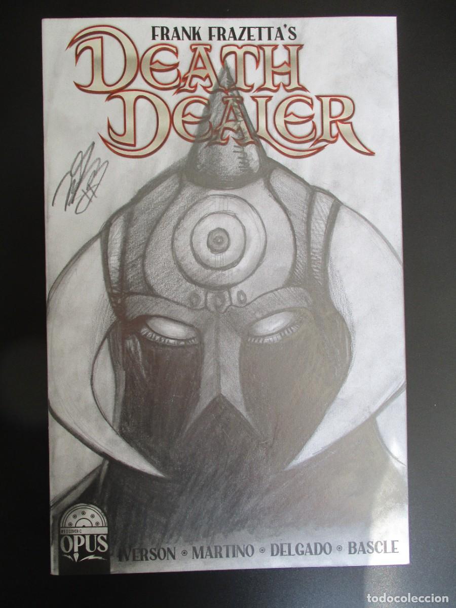 C&oacute;mics: Blanck Cover - DEATH DEALER # 1 - BOCETO Original de autor