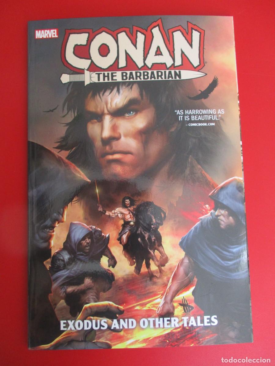 C&oacute;mics: Conan The Barbarian - Exodus And Other Tales - Marvel TPB