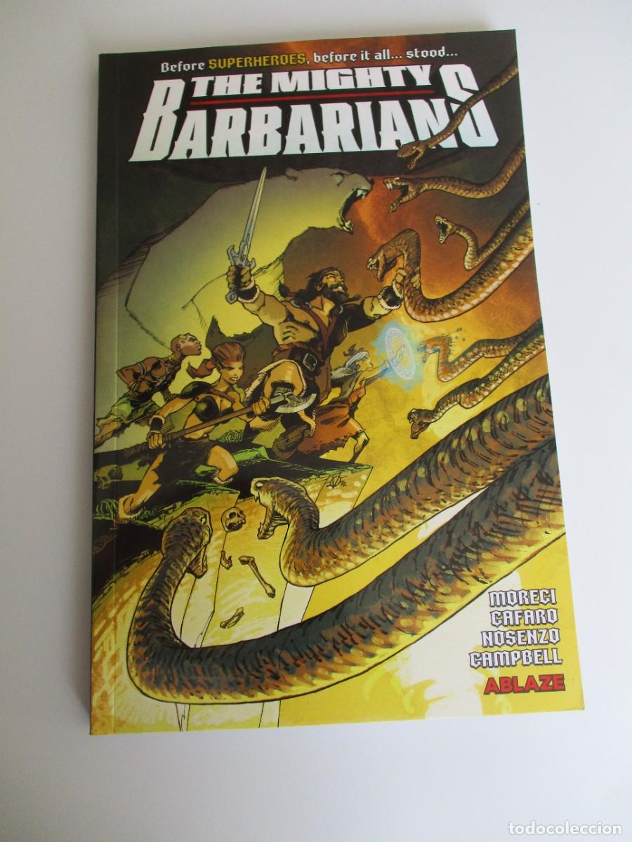 C&oacute;mics: Ablaze Comics The Mighty Barbarians #1 CVR A 2023
