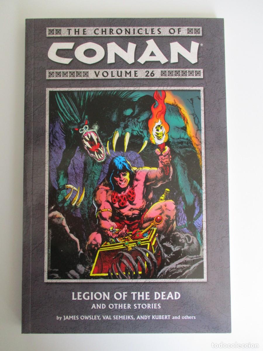 C&oacute;mics: Cr&oacute;nicas de Conan volumen 26 (Caballo Oscuro 2014 TPB TP SC ~ Marvel #199-205 A12)