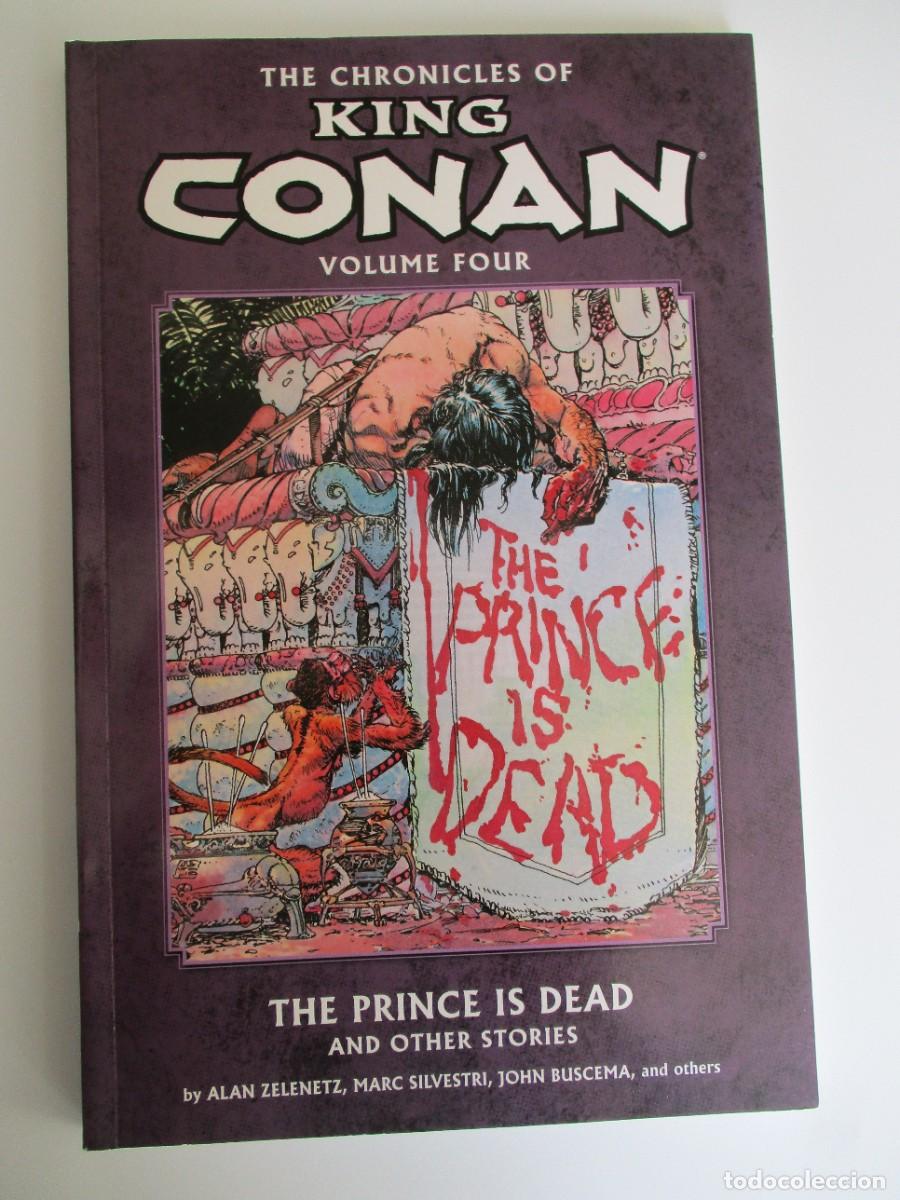 C&oacute;mics: Cr&oacute;nicas del Rey Conan Volumen 4: El Pr&iacute;ncipe ha muerto y otras historias Caballo Oscuro