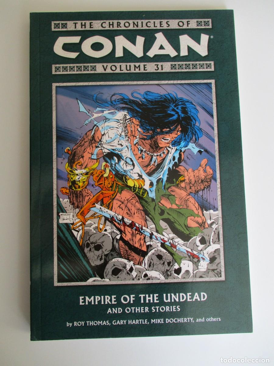 C&oacute;mics: Libros de tapa blanda Dark Horse Comics Las cr&oacute;nicas de Conan volumen 31