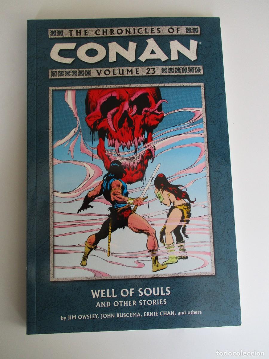 C&oacute;mics: CR&Oacute;NICAS DE CONAN VOLUMEN 23: POZO DE ALMAS Y OTROS Por Jim Owsley Dark Horse