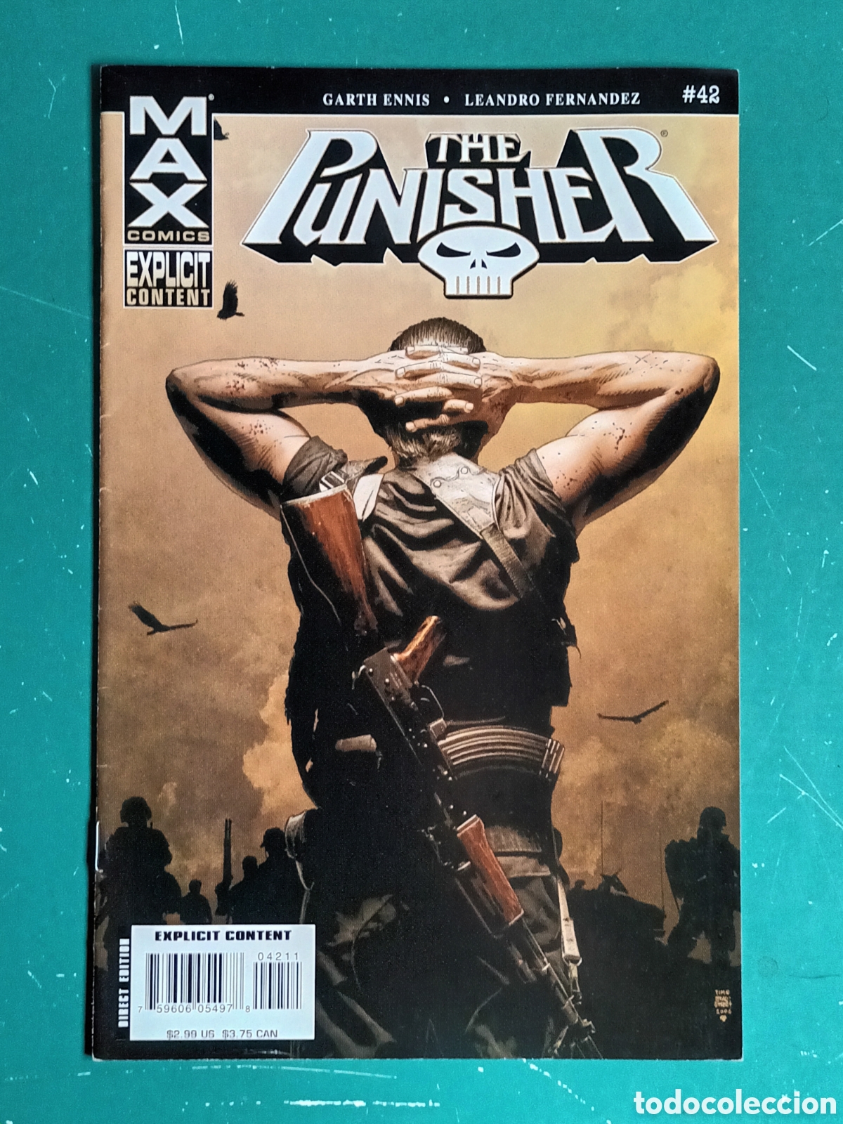 C&oacute;mics: The Punisher n&ordm; 42 MAX COMICS - MARVEL 2006