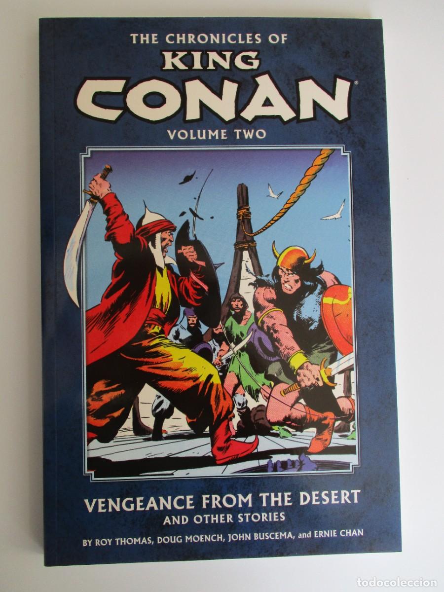 C&oacute;mics: Las Cr&oacute;nicas del Rey Conan Volumen 2 Venganza del Desierto Comercio Libro de bolsillo