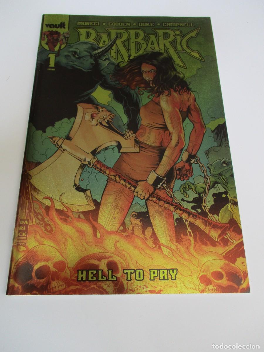 C&oacute;mics: Cubierta Barbaric Hell To Pay #1 G 1:150 Cubierta VAULT Darick Robertson