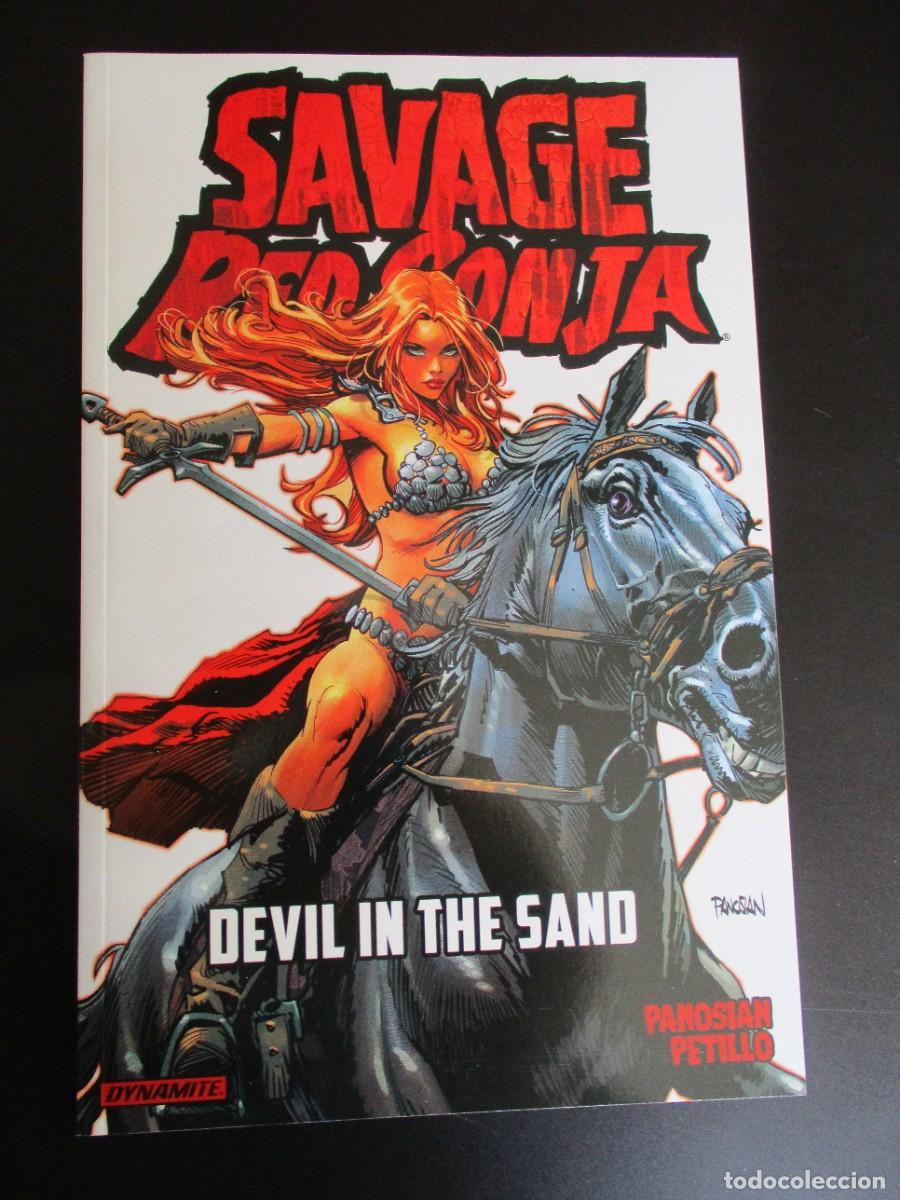 C&oacute;mics: SAVAGE RED SONJA # 1 -Devil in the Sand - DYNAMITE