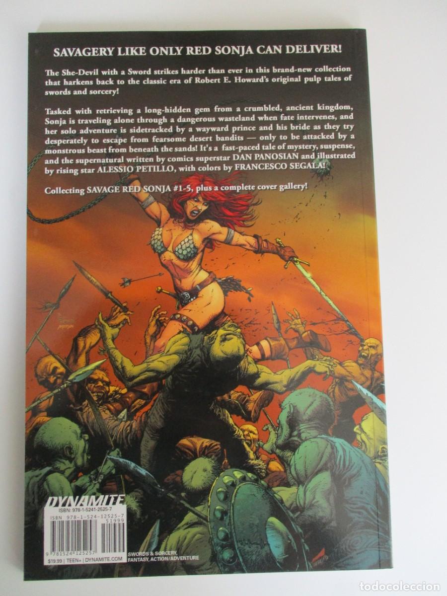 C&oacute;mics: SAVAGE RED SONJA # 1 -Devil in the Sand - DYNAMITE - Foto 3
